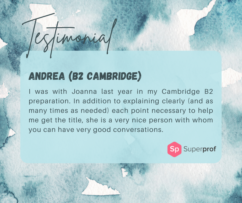 Andrea (Cambridge B2)